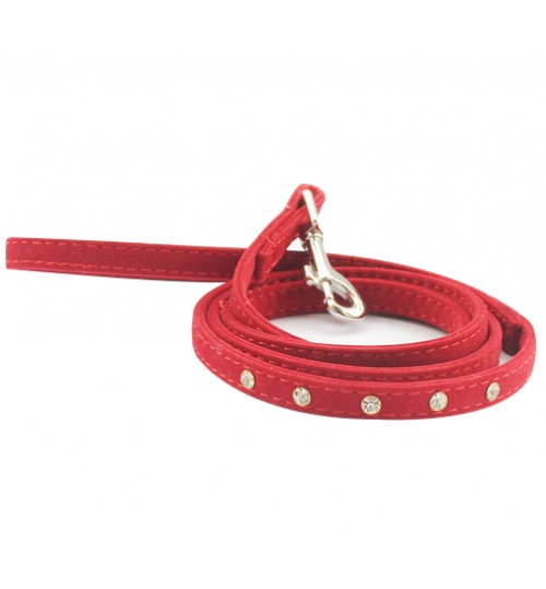 ARMI STORE - Rhinestone Pet Jewelry Accessories Red